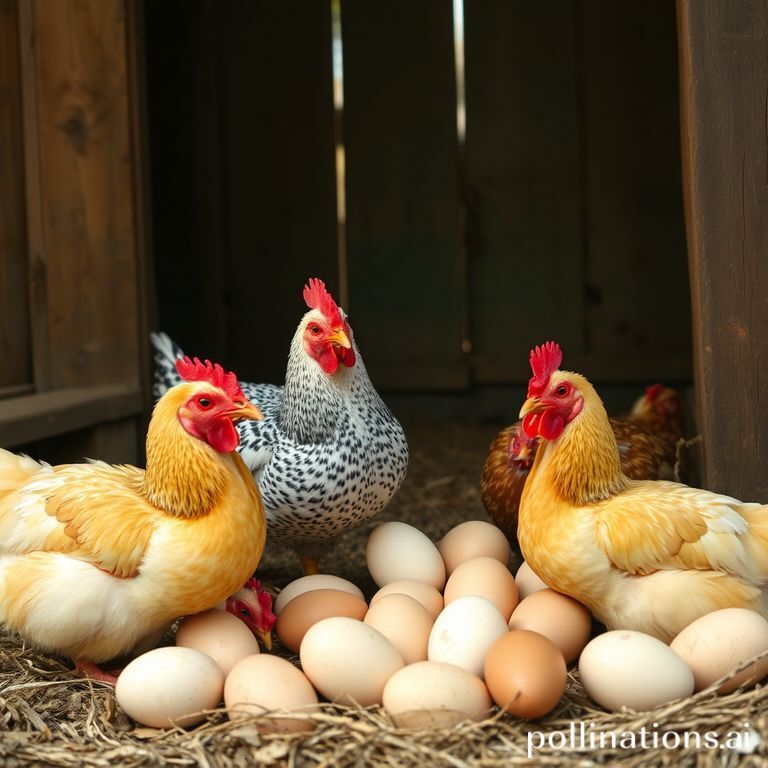 what color eggs do dominique chickens lay